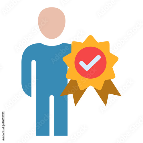 Authenticity Flat Icon