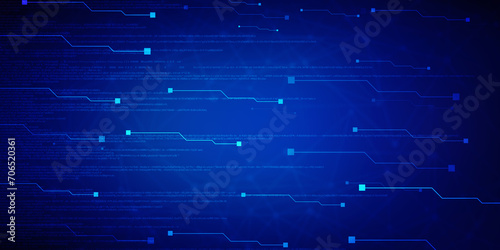 Digital Abstract technology background, cyber space background, futuristic background