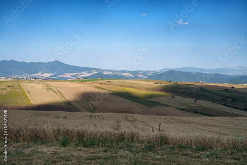 Rural landscape in Avellino province, Italy
