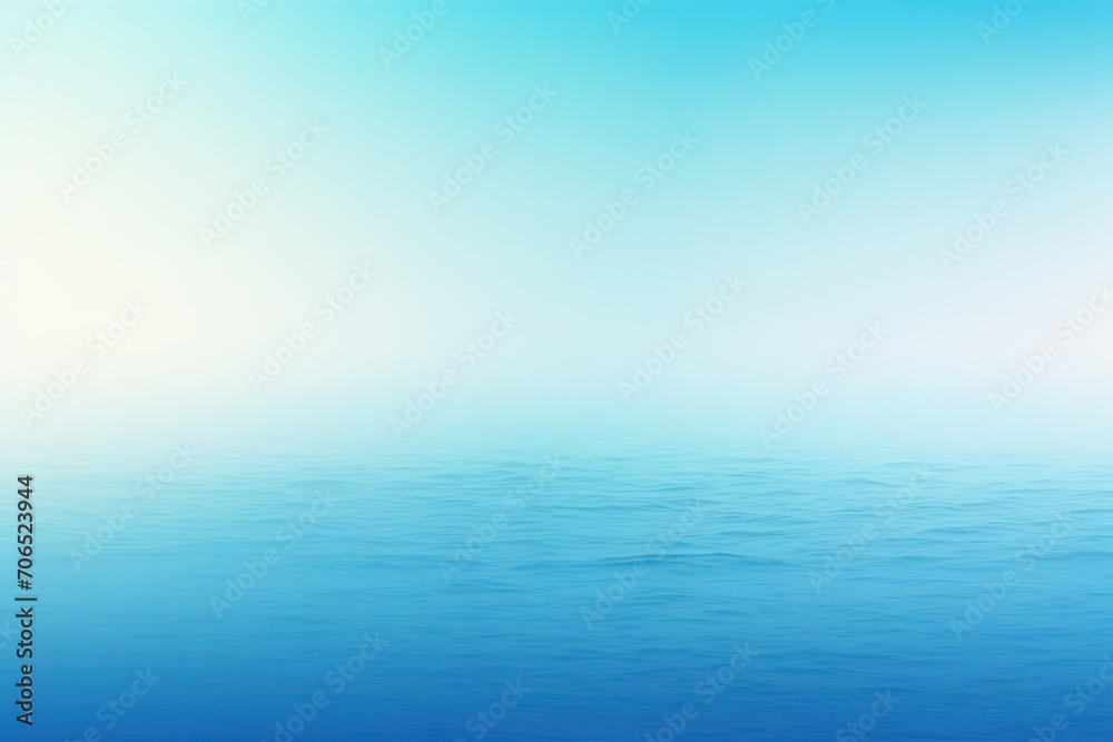 Ocean blue pastel gradient background soft