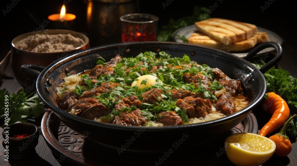 georgian dish chakapuli
