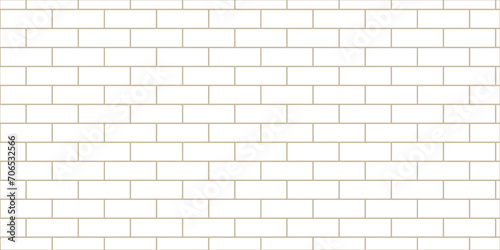 White brick wall background. architecuture construction stone block brick wallpaper. seamless building cement concrete wall grunge background. 