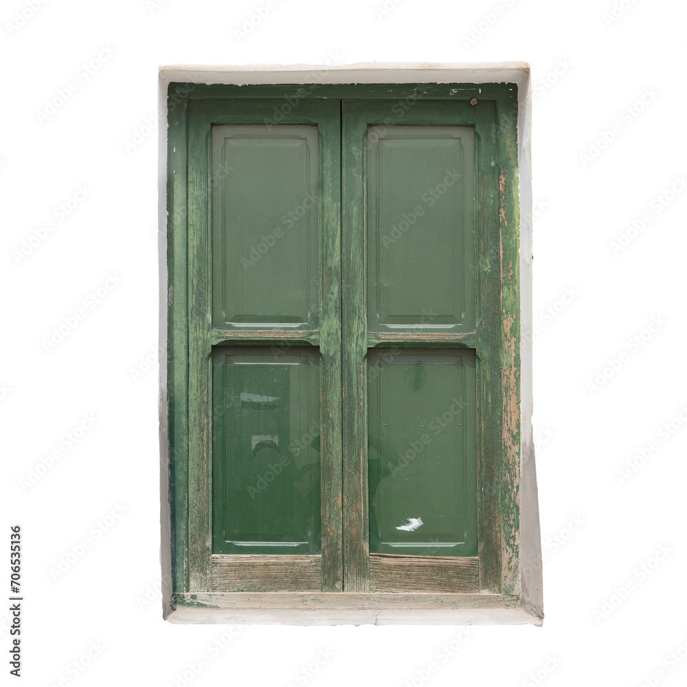 Puerta vieja y gastada de madera Puerta vieja y gastada de madera