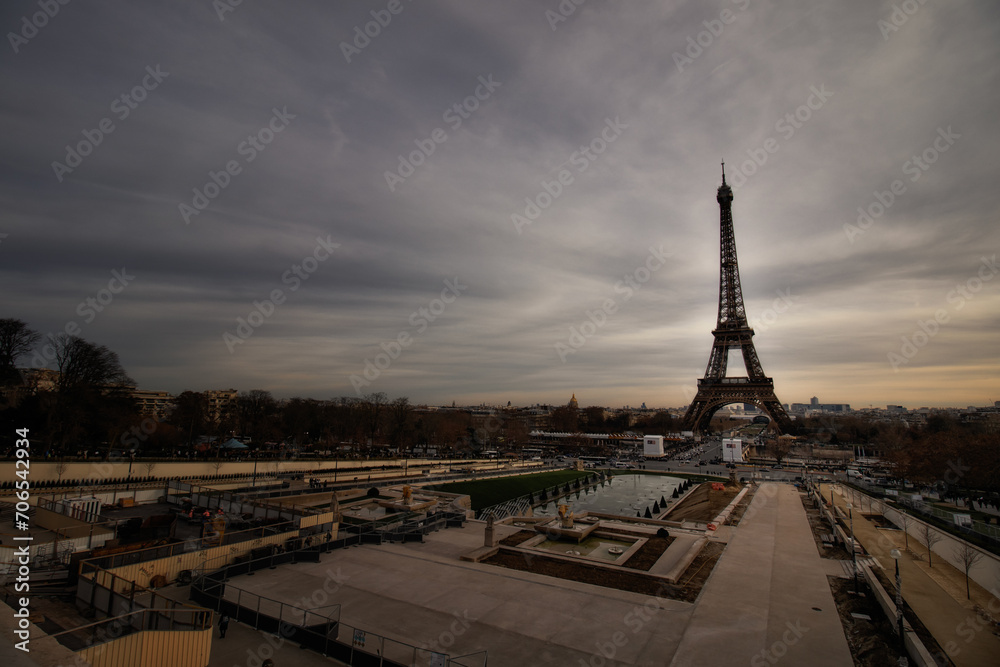 Torre Eiffel desde Trocadero, París