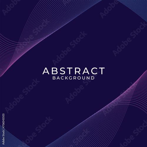 Abstract curved and wave lines background template