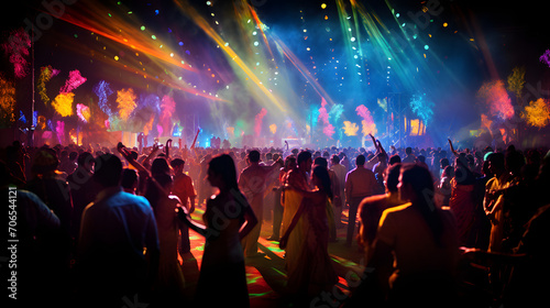 people dancing in the nightclub © Artworld AI