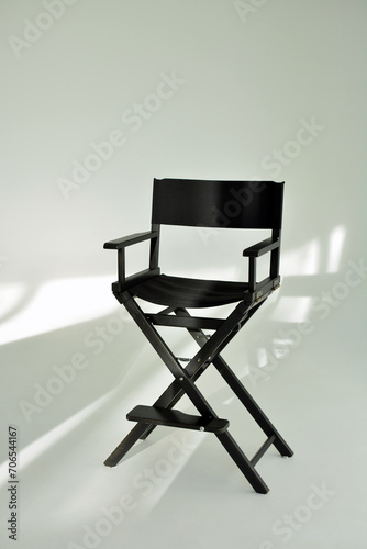 chair in the studio. photoshoot            