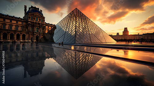 Louvre museum Paris photo