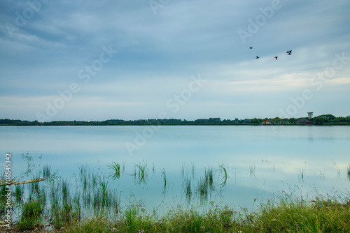 Danube Delta landscape photo. Travel to Romania Murighiol  © andrijosef