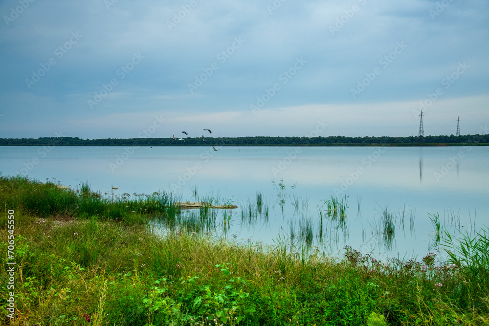Danube Delta landscape photo. Travel to Romania Murighiol Danube Delta landscape photo. Travel to Romania Murighiol