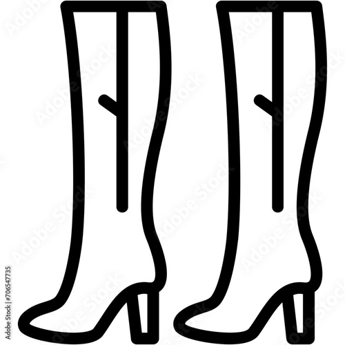 Thigh High Boots Icon