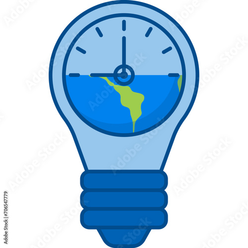 Earth Hour Illustration