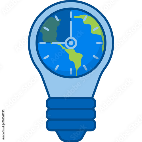 Earth Hour Illustration