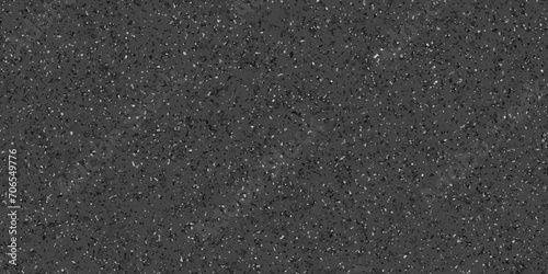 Terrazzo floor seamless pattern. texture of classic italian style, Beautiful black terrazzo stone texture background. surface of terrazzo floor texture abstract background .asphalt texture seamless.