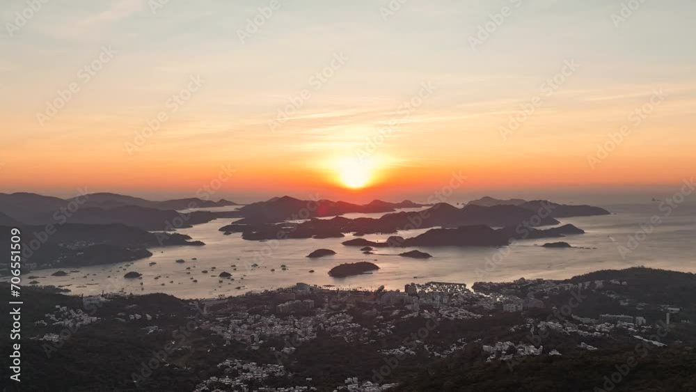 Hong Kong, sunrise, mountains, Ma On Shan_10 Hong Kong, sunrise, mountains, Ma On Shan_10