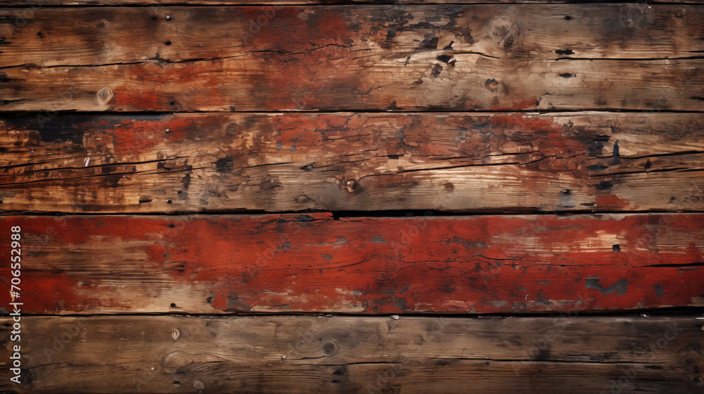 Old wooden colored boards with scuffs and cracks Old wooden colored boards with scuffs and cracks