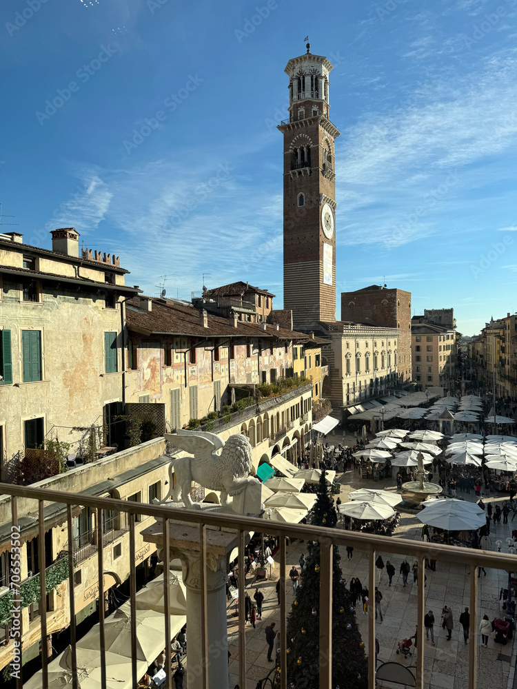 Obraz premium piazza dell erbe