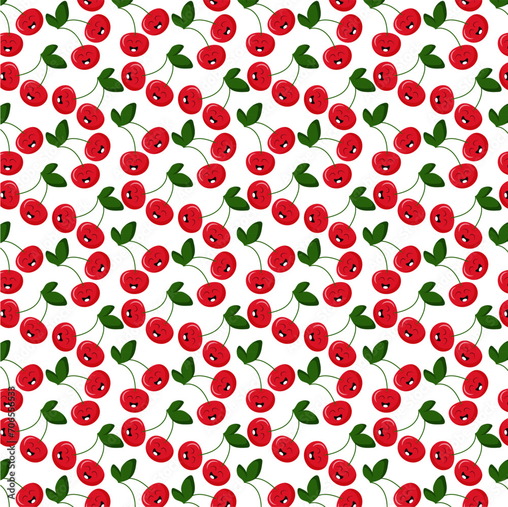 pattern on a bright background with fruits and vegetables pattern on a bright background with fruits and vegetables