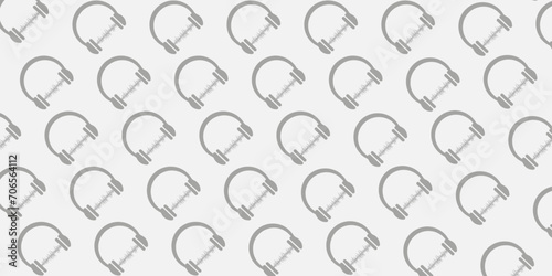 headphone music wave background vector design