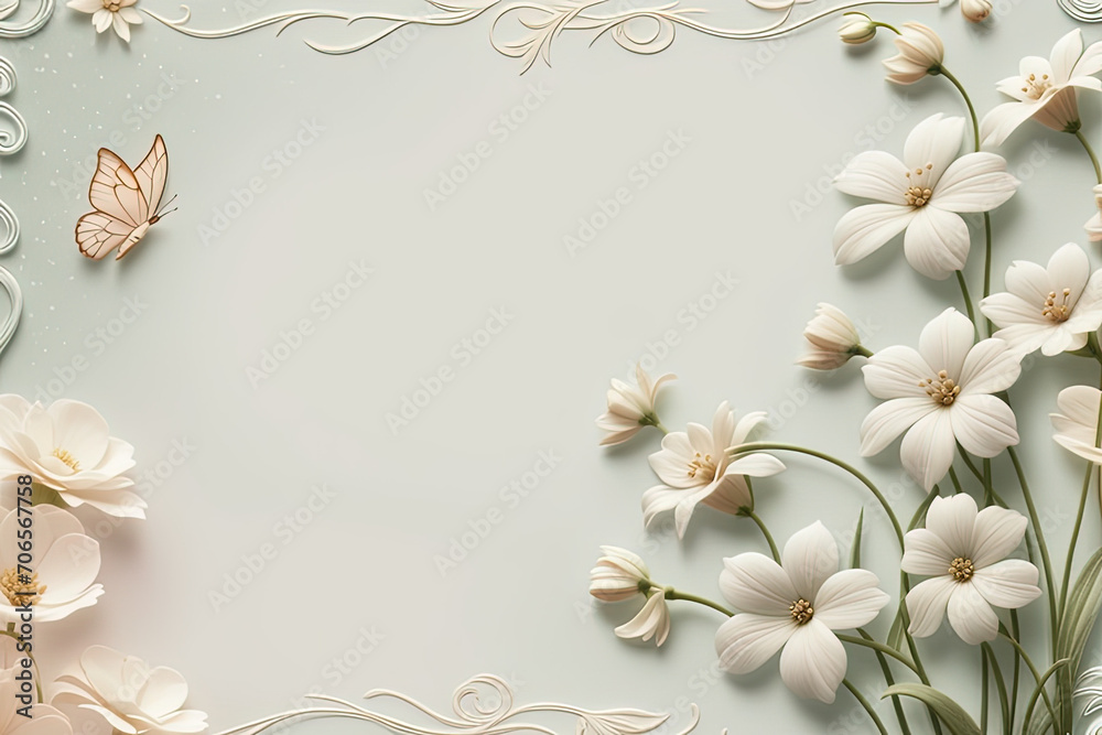 Delicate background for a postcard Delicate background for a postcard