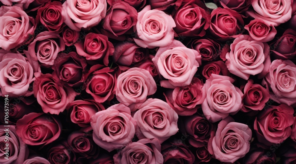 roses background