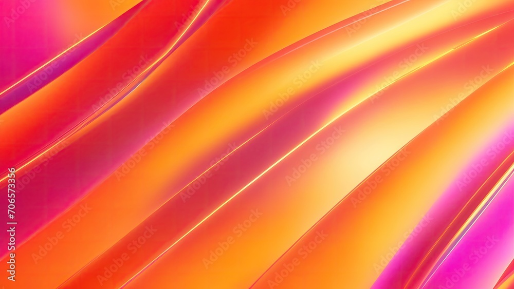 Abstract Orange iridescent holographic background Abstract Orange iridescent holographic background