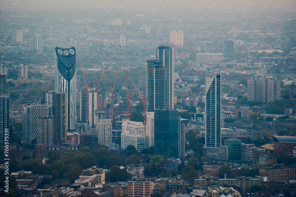 Fototapeta premium South London city skyline