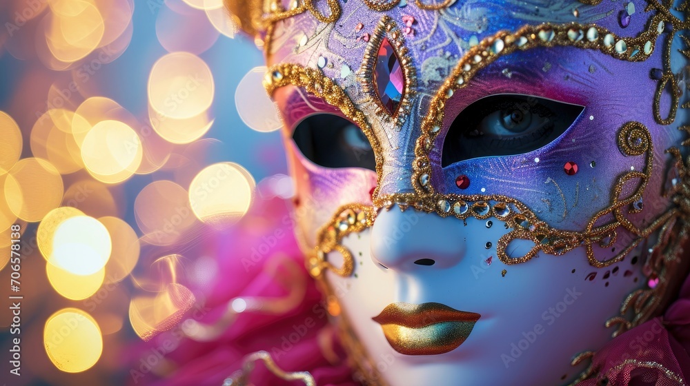 Carnival mask professional photo