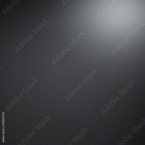 Abstract black mat wall texture background. Elegant background with space for design copy space. Gradient. Web banner. Wide panoramic