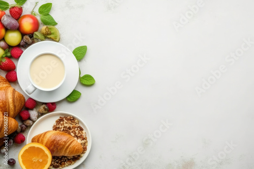 Meal dessert background snack top breakfast sweet berry food fresh morning cup table