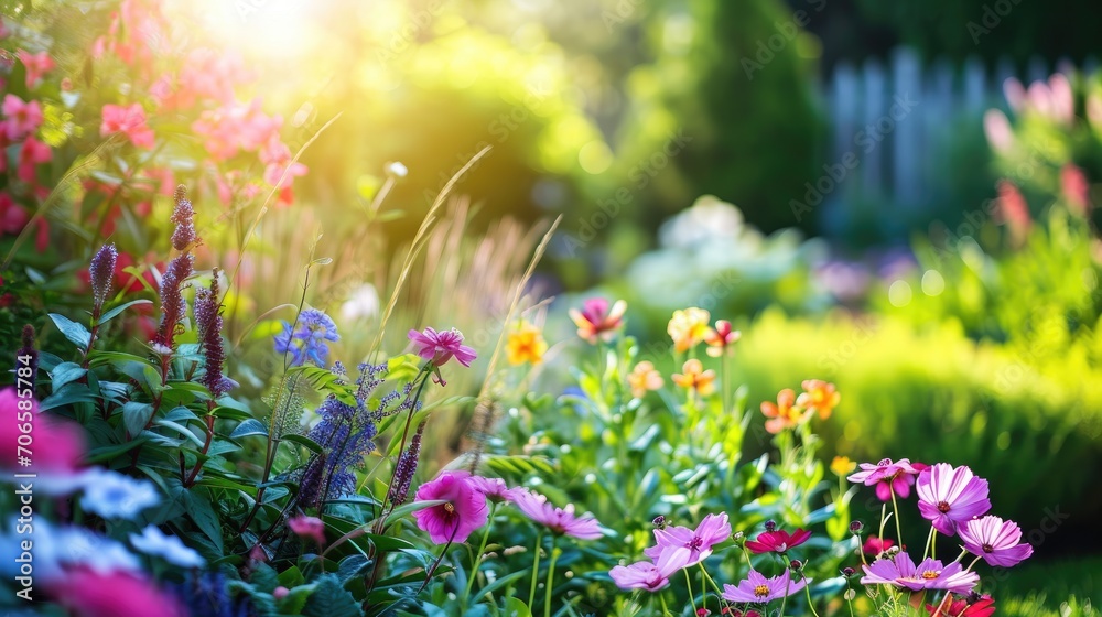 Obraz premium Summer Gardening: Nature's Palette
