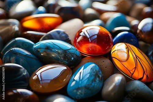 Captivating Array of Polished Gemstones
