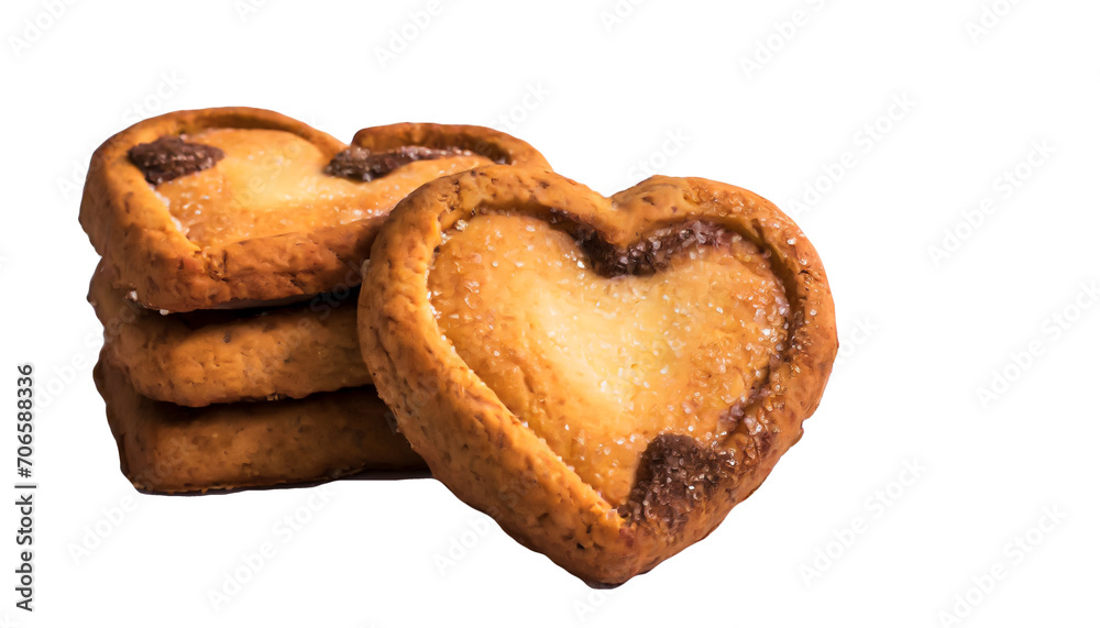 Love Bites: Crafting Moments of Love with Heart-Embraced Cookies Love Bites: Crafting Moments of Love with Heart-Embraced Cookies