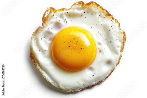 Isolated Image Of Fried Egg photo