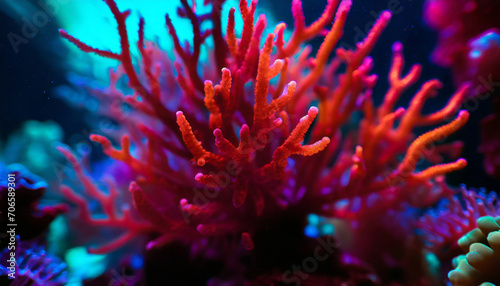 Underwater Ecosystem Coral Reef Macro Shot © CreativeStock