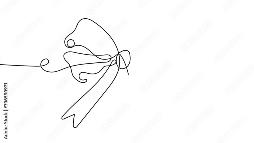 Three balloons line art motion in continuous line style. Holiday, drawing of birthday celebration. Bunch of balloons for birthday and party. Three balloons line art motion in continuous line style. Holiday, drawing of birthday celebration. Bunch of balloons for birthday and party.