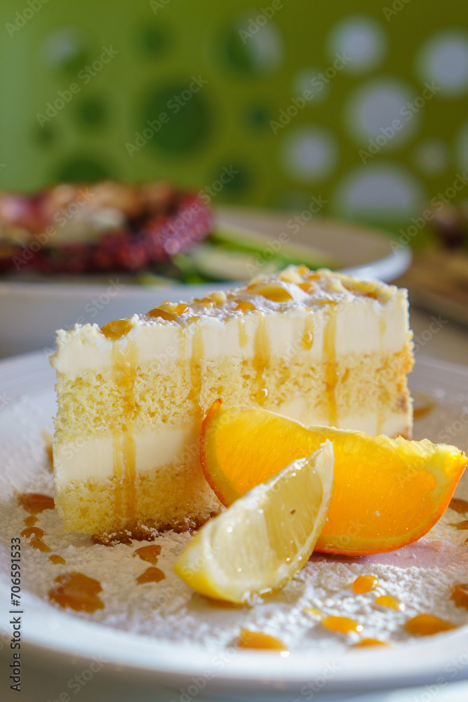 Marscapone Cake with orange and lemon Marscapone Cake with orange and lemon