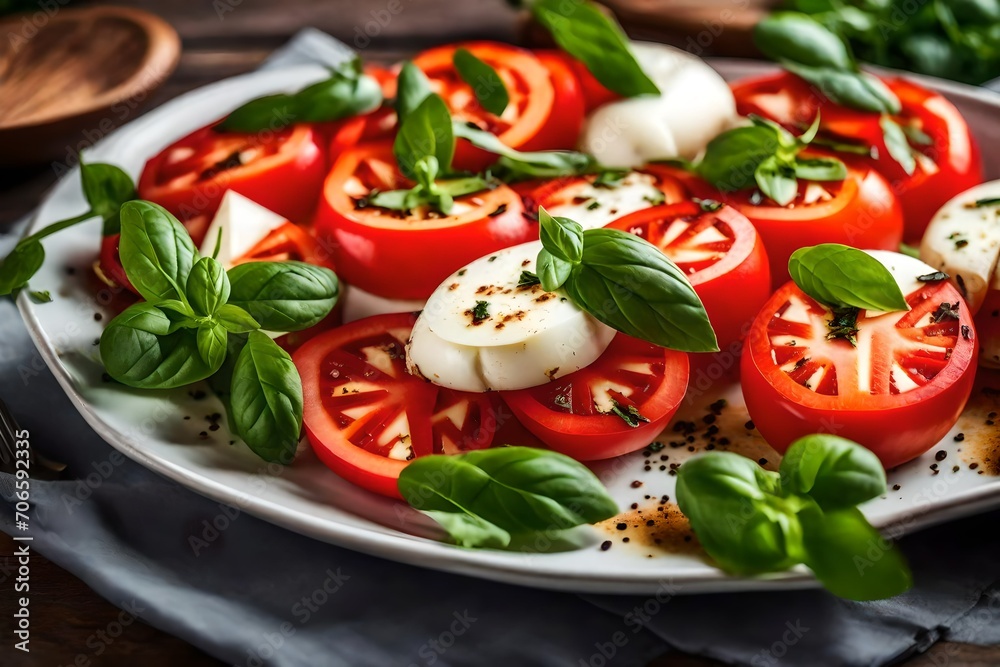 tomato and mozzarella salad tomato and mozzarella salad
