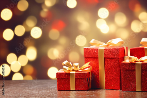 red gift box, gift box © Salawati