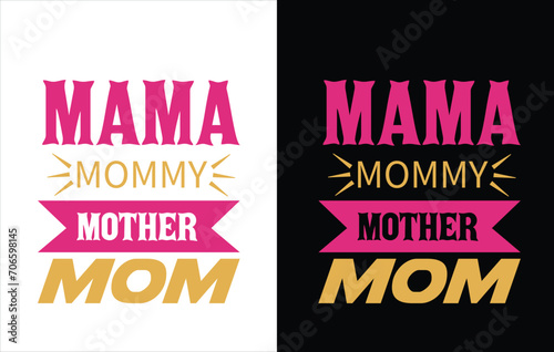Obraz na płótnie Mother love t shirt design ,To the world you are a mother but to your family you are the world, mothers day love mom t shirt design best selling funny t shirt design typography creative custom w salonie