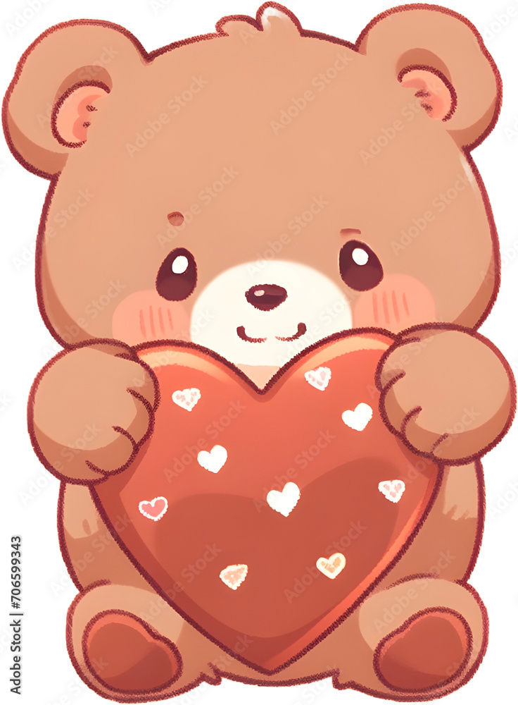 Fototapeta premium Bear hug love