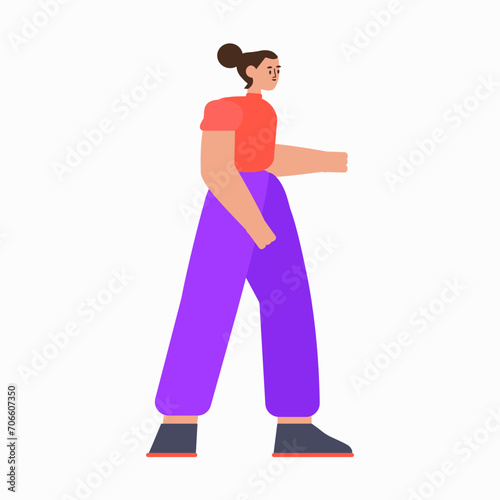 Hypertrophied character