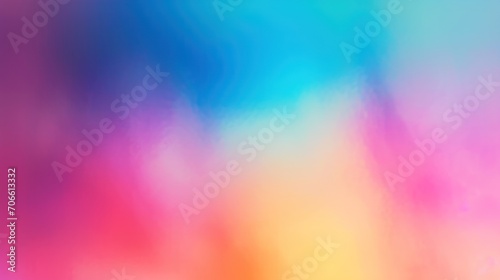 Blurry Multicolored Background, An Abstract and Dynamic Splash of Colors