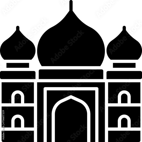 Taj mahal icon