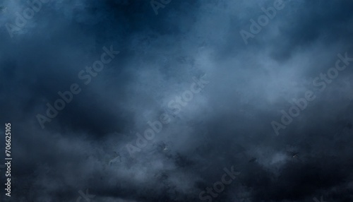 black gloomy sky grunge texture dark blue gray clouds background horror scary theme poster backdrop