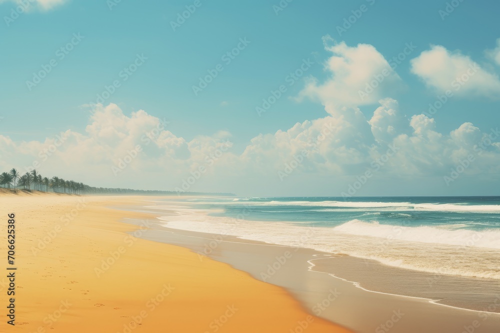 Graceful Attractive male surf. Travel summer. Generate Ai