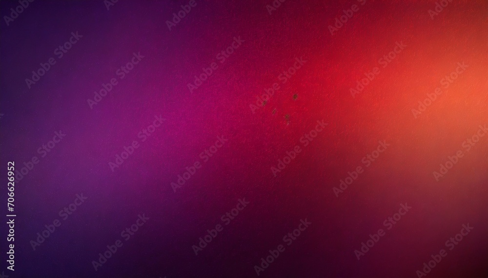 red orannge violet glow blurred abstract gradient on dark grainy background glowing light large banner size