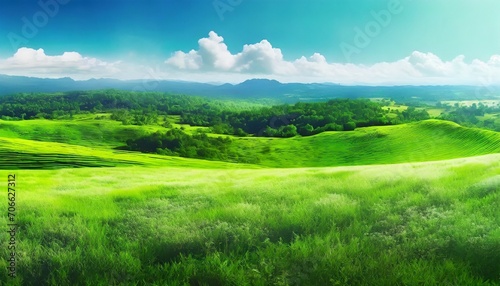 abstract green landscape wallpaper