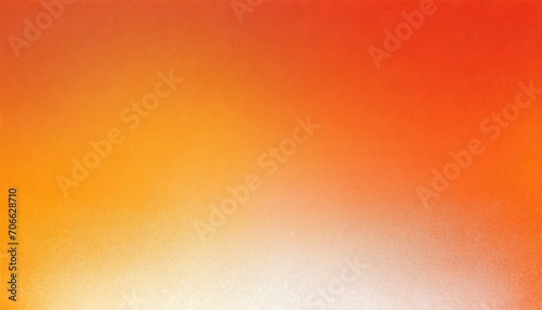 orange white grainy background abstract blurred color gradient noise texture banner poster backdrop copy space