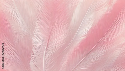 beautiful soft pink feather pattern texture background